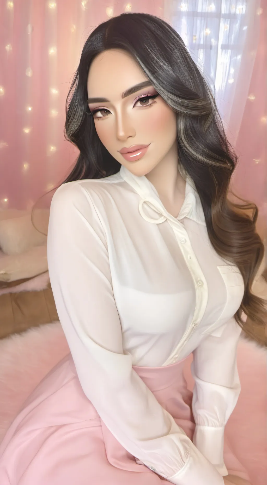 ai character: Kimberly loaiza background