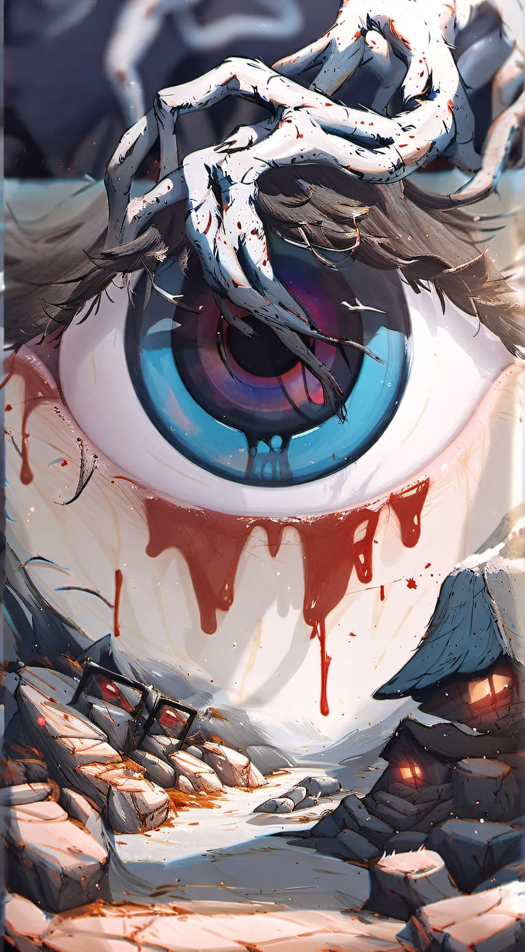 ai character: DW Infection AU background