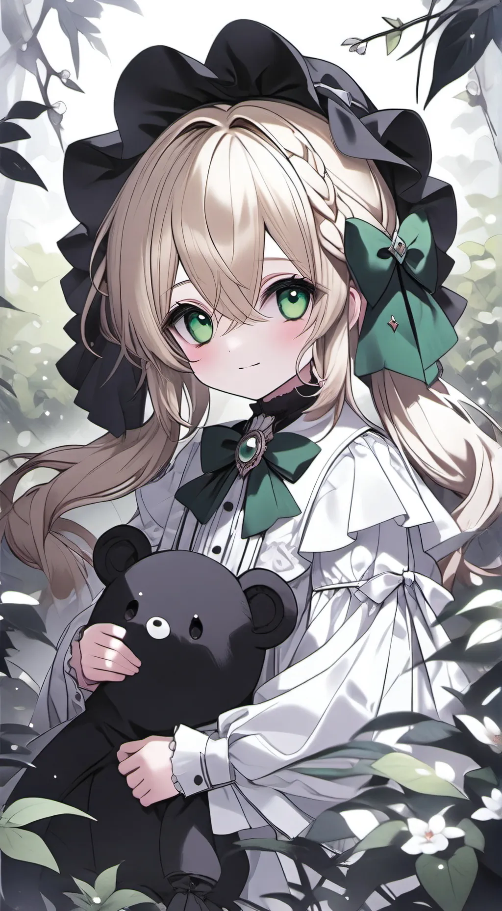 ai character: fille de la maffia background