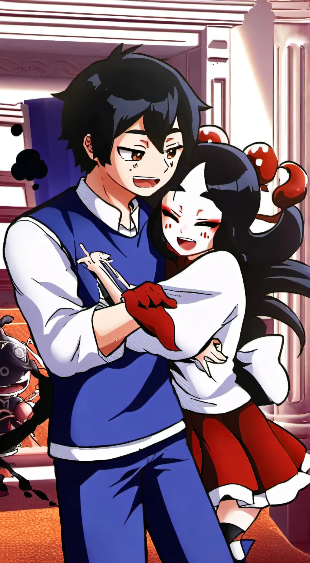 ai character: Mingzilla Protects background