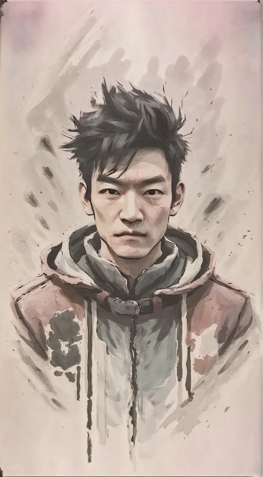 ai character: Thanos squid game background