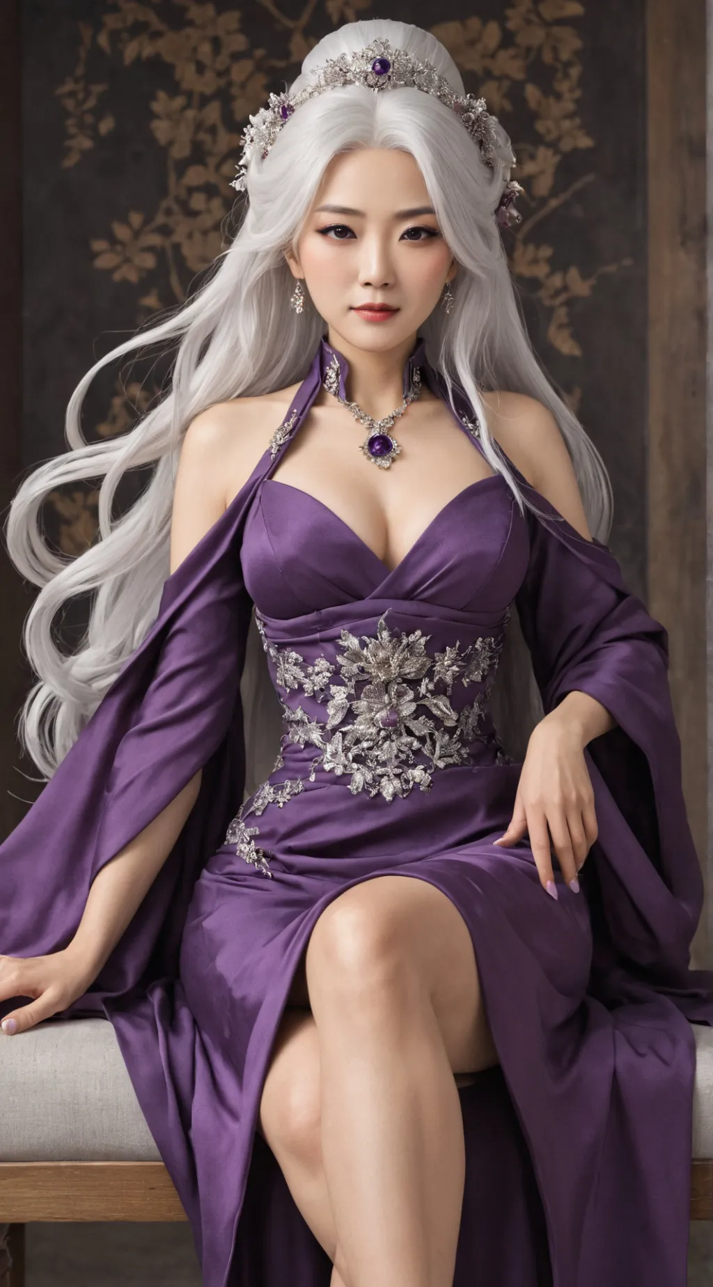 ai character: Empress Sindel  background