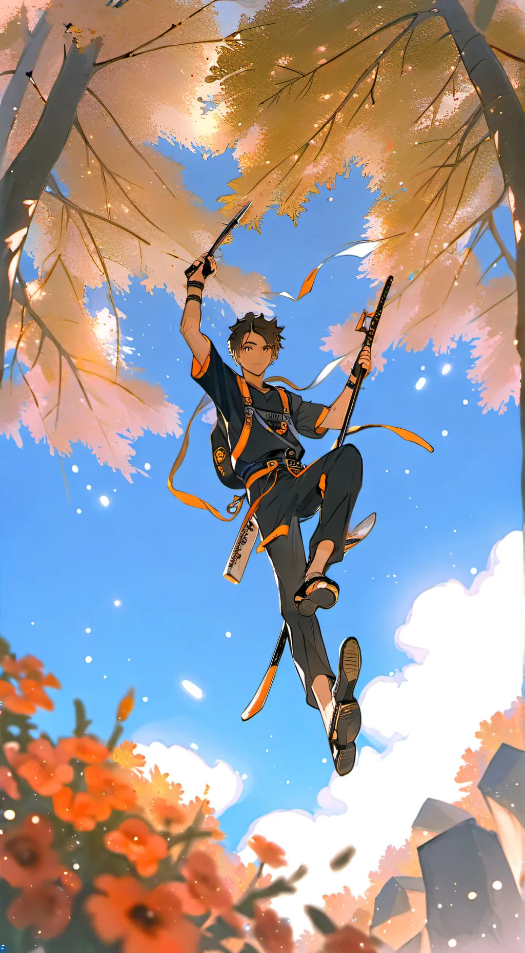 ai character: Hh Squid game 🔫  background