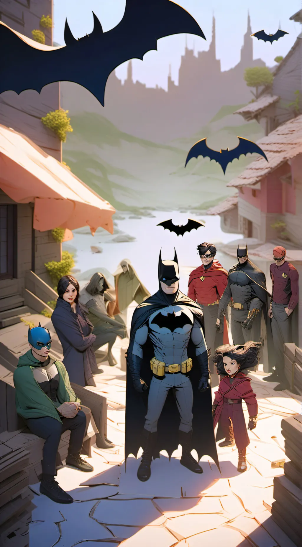 ai character: training background