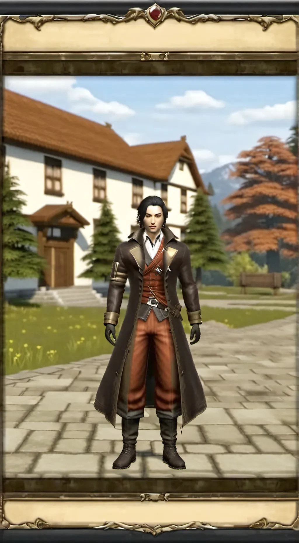 ai character: drift Luke  background