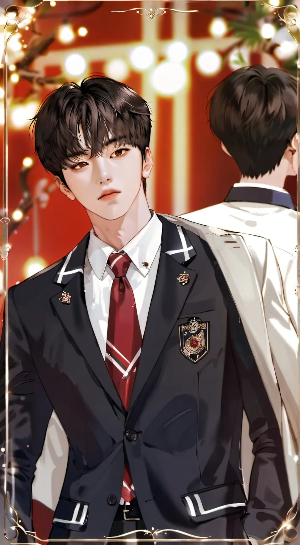 ai character: Song kang  background