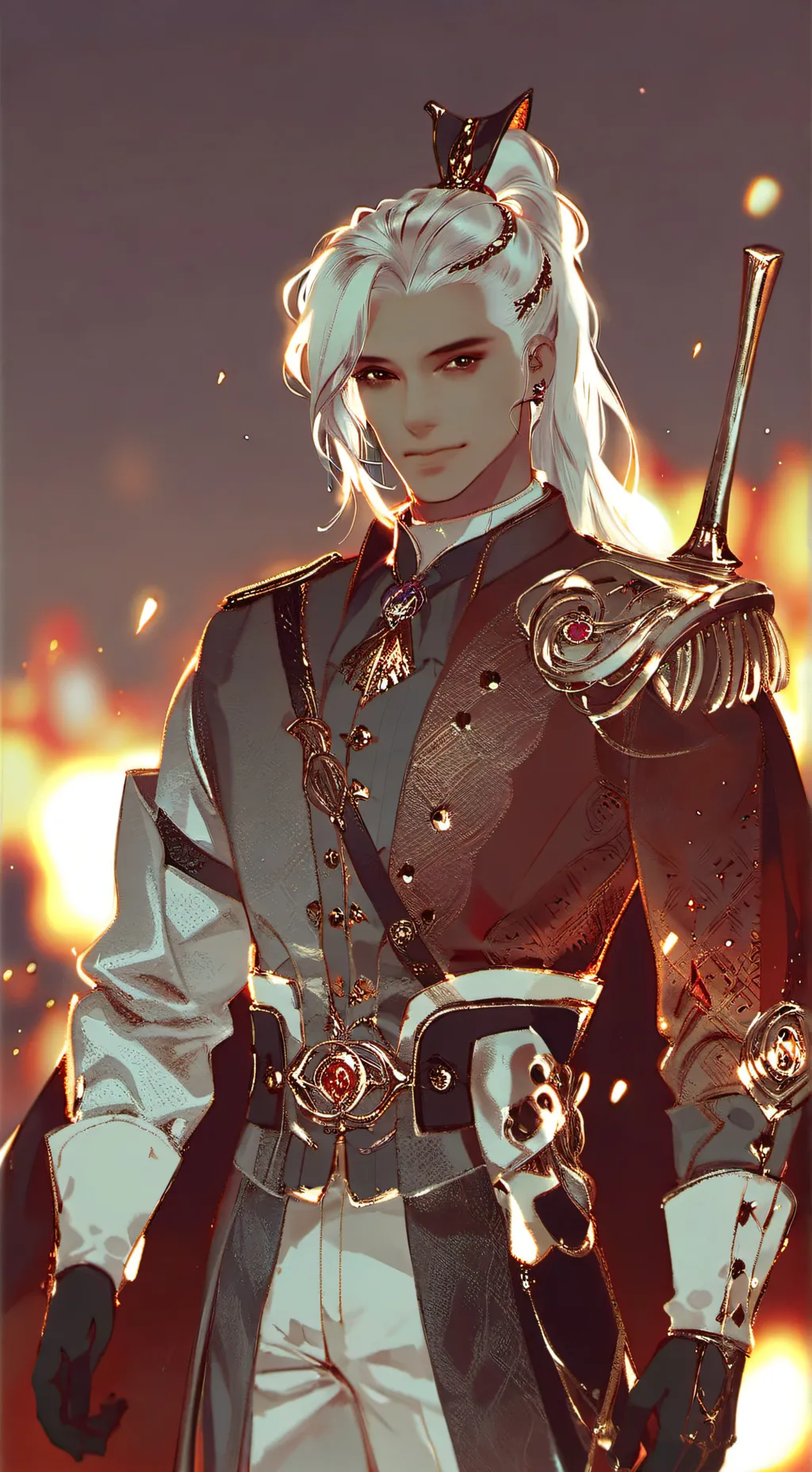 ai character: kny background