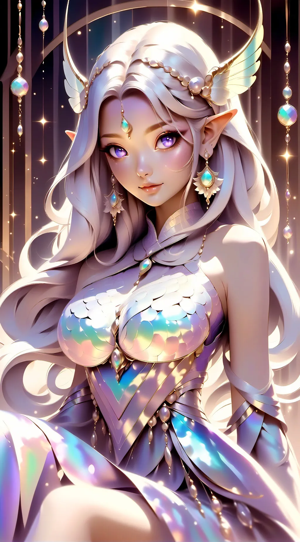 ai character: sirina🧜‍♀️ background