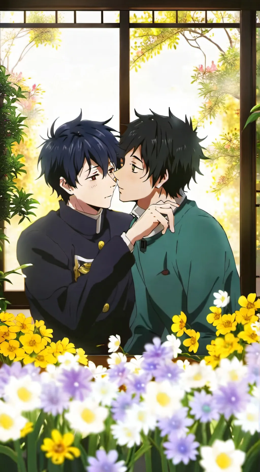 ai character: Mha background