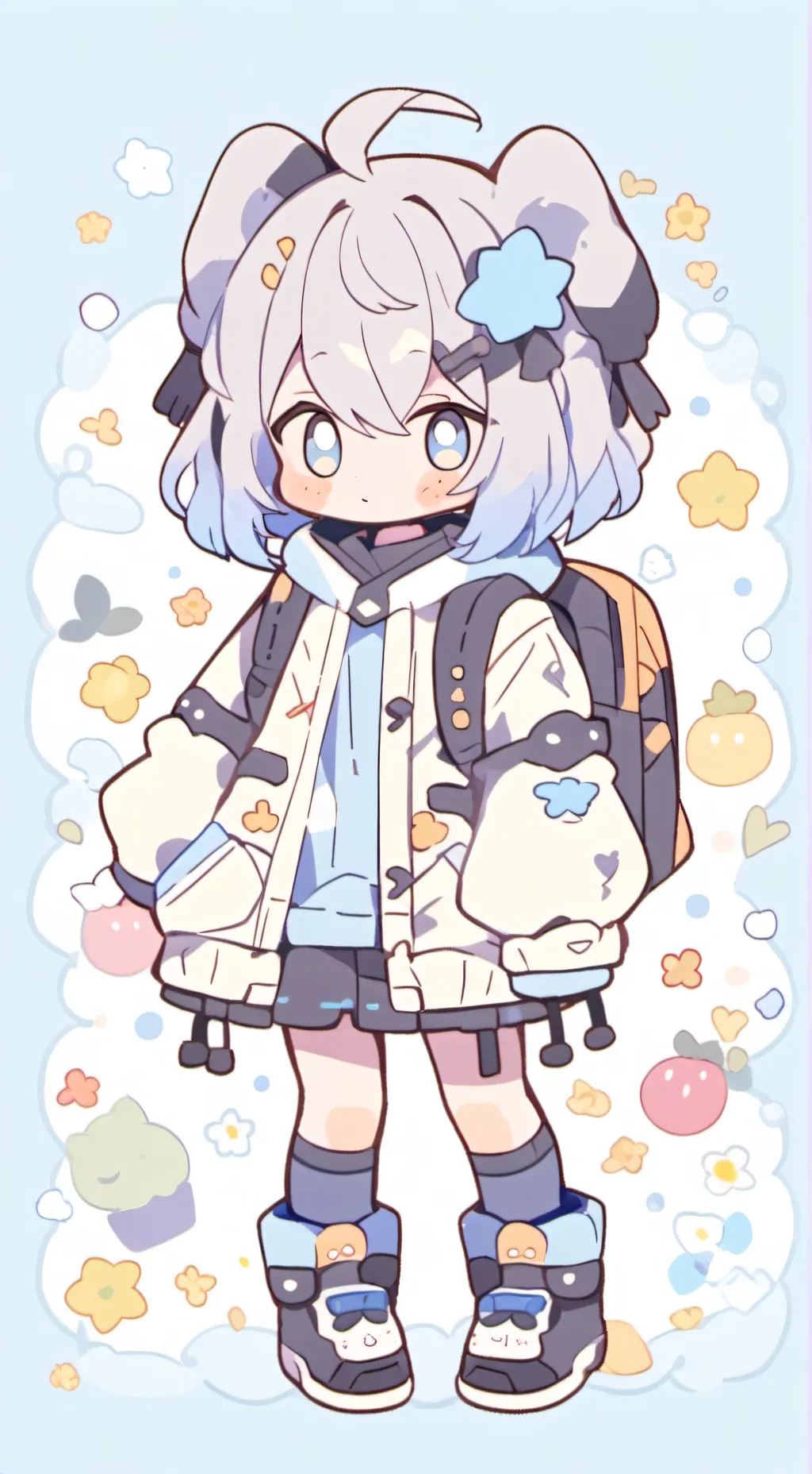 ai character: ★ Rejection ★ background