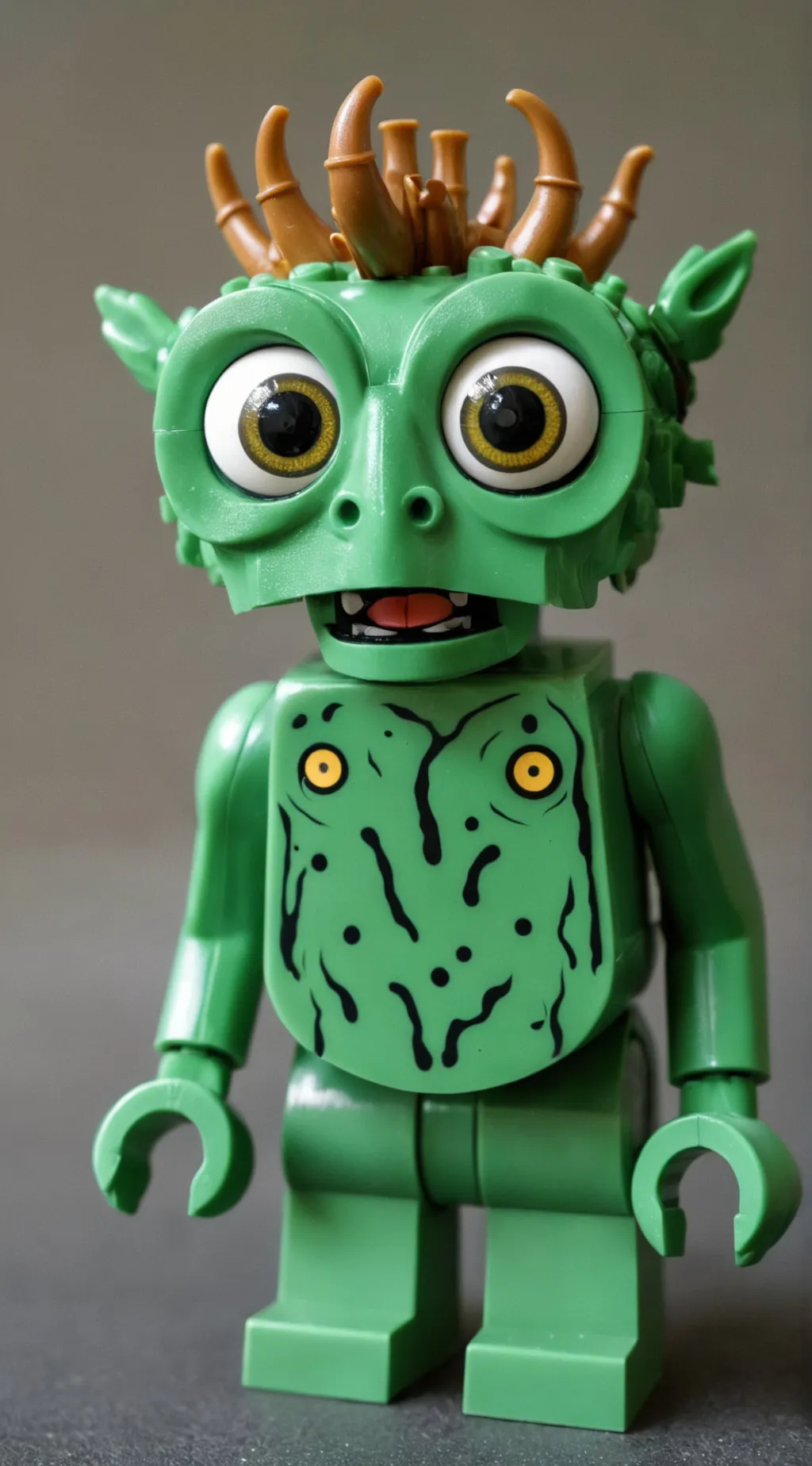 ai character: zomb da monster  background