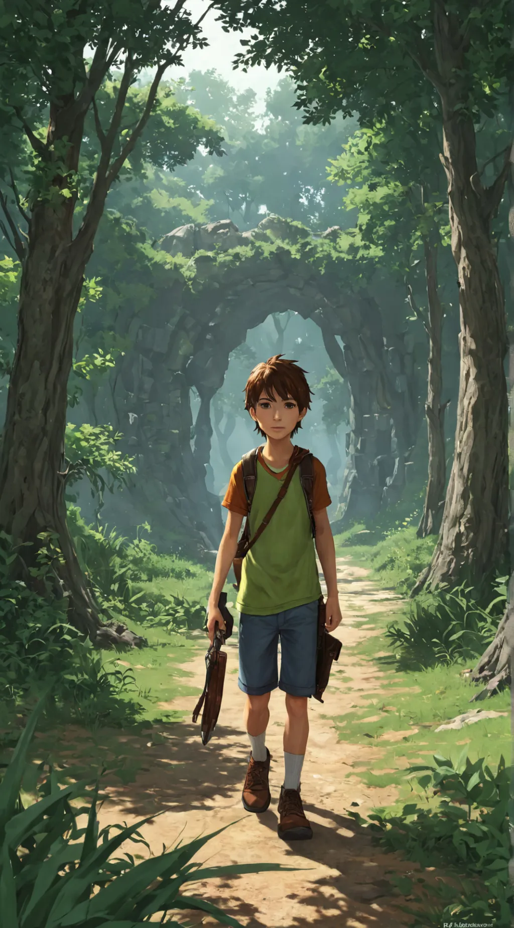 ai character: Hiro background