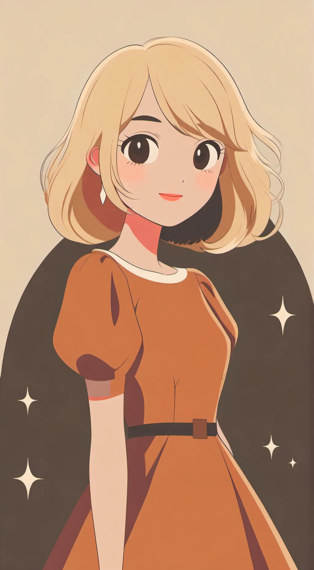 ai character: Shelly! background