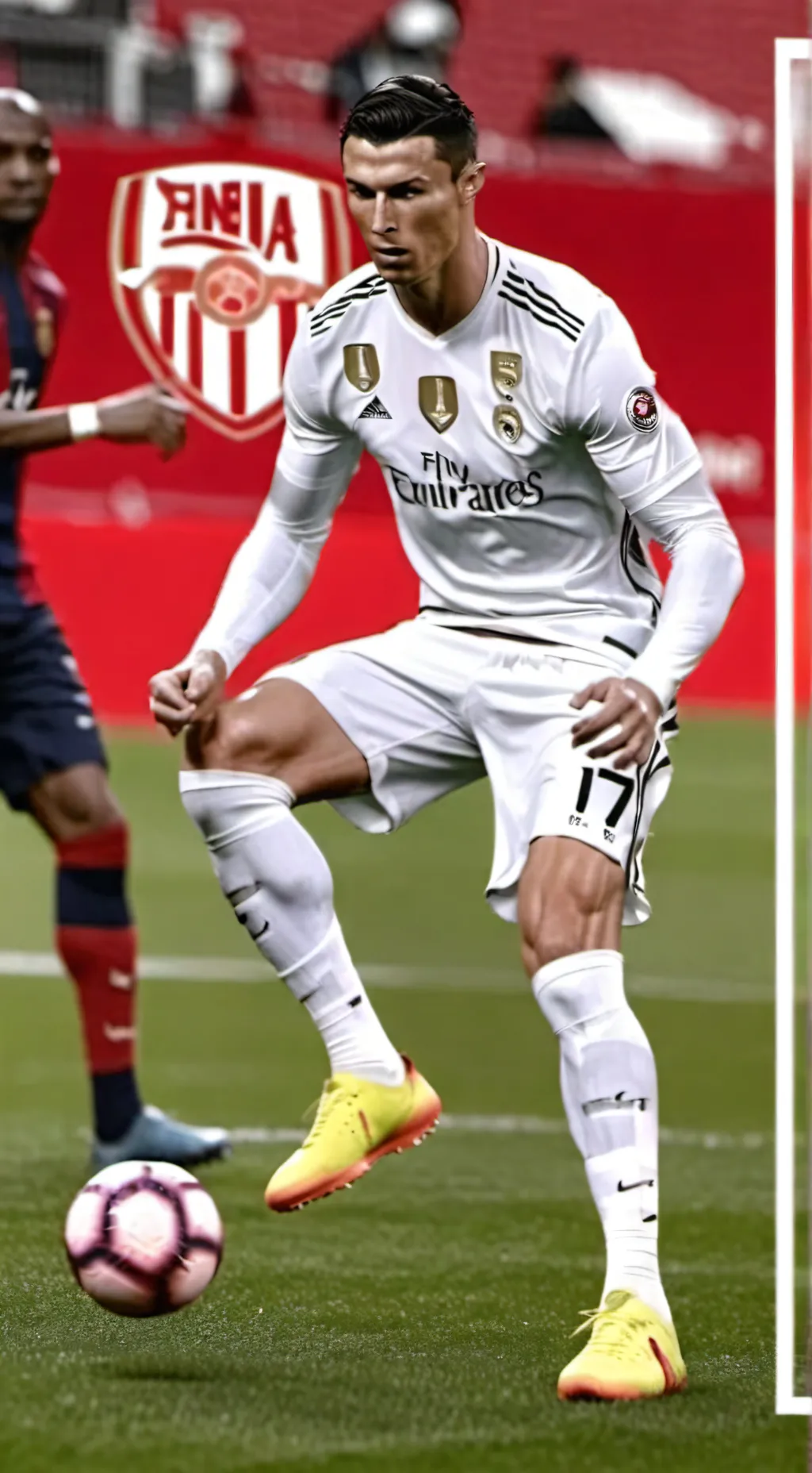 ai character: cristiano Ronaldo background