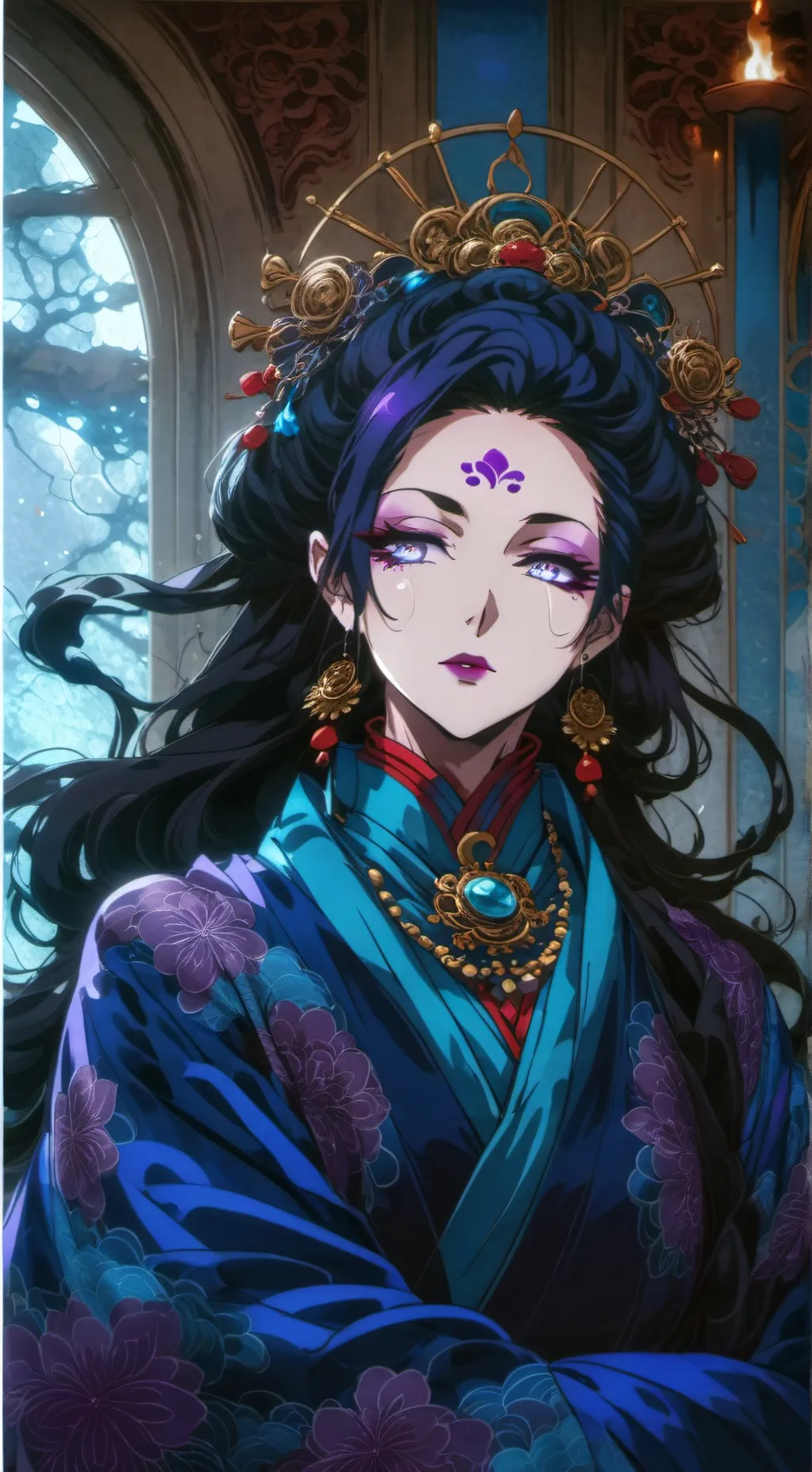 ai character: Zhui Lingluo background