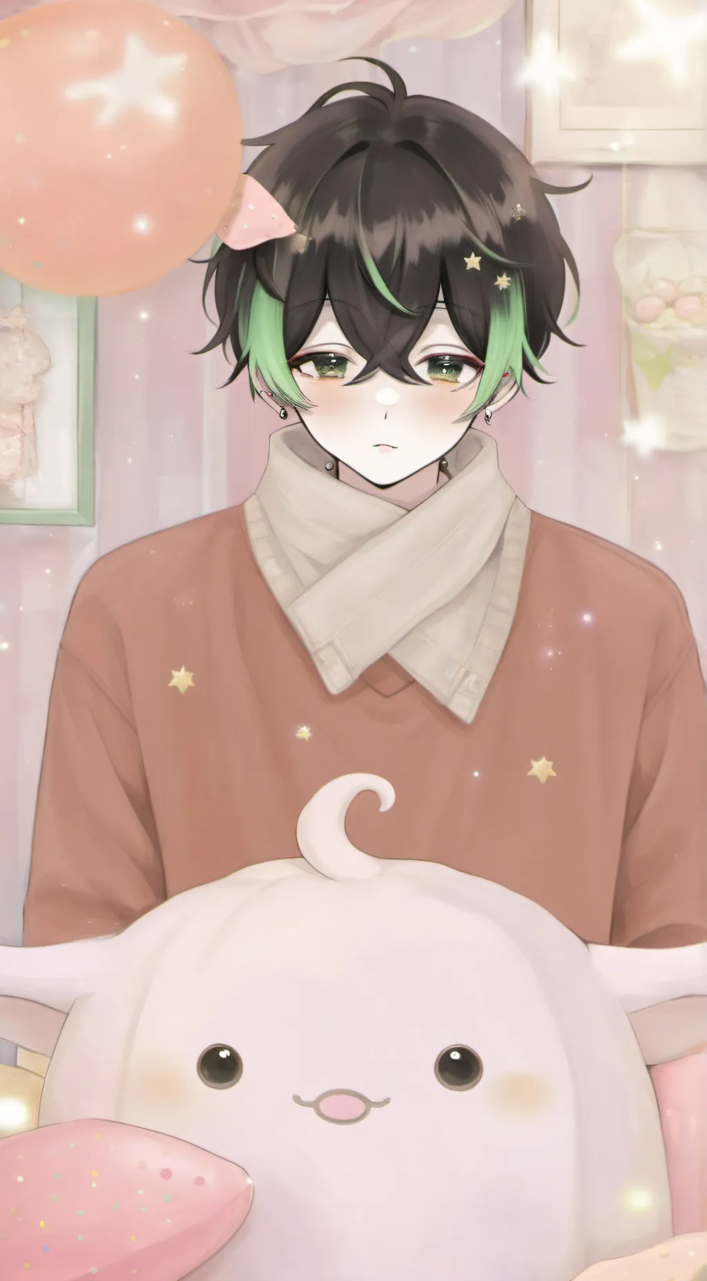 ai character: BkDk background