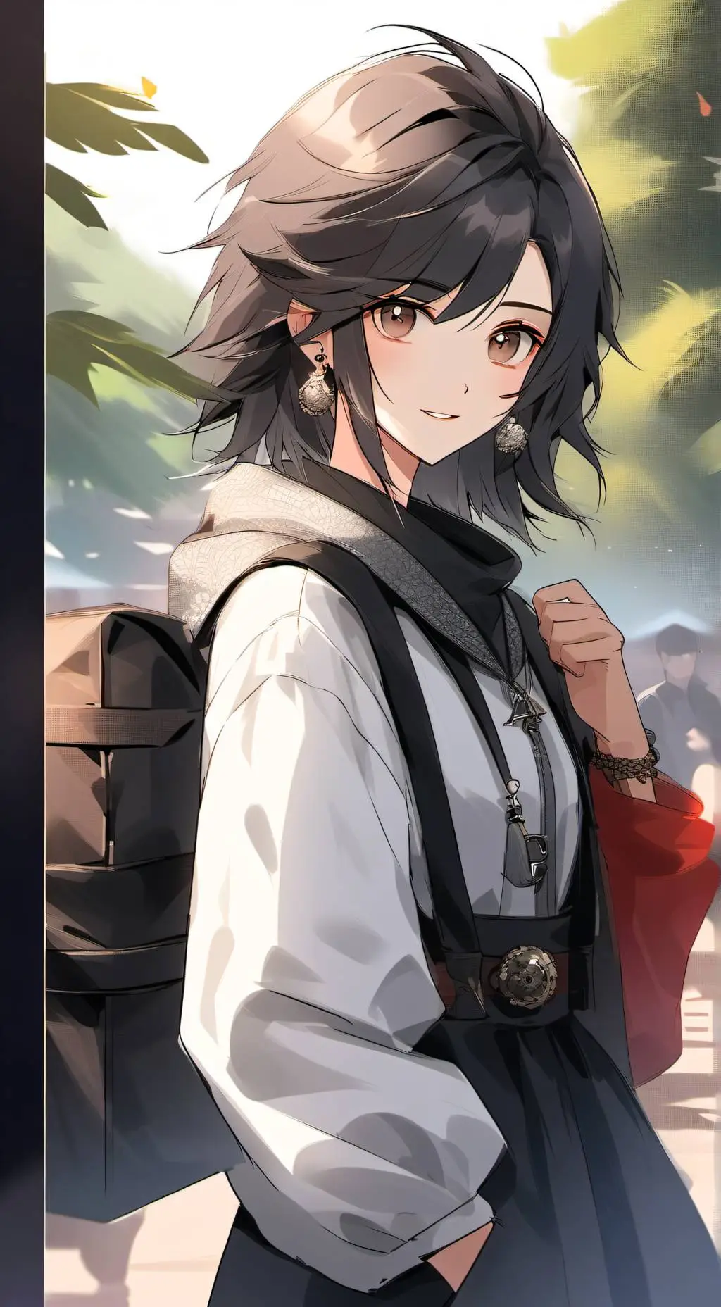 ai character: mha background