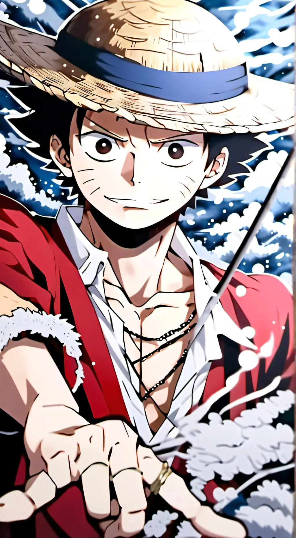 ai character: One peice background