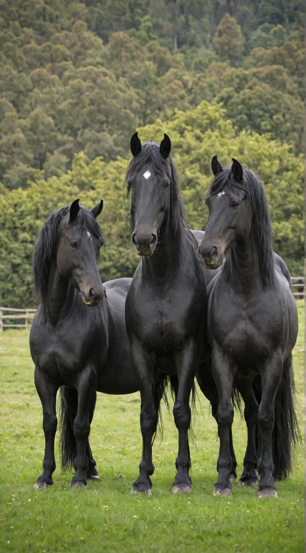 ai character: horses background