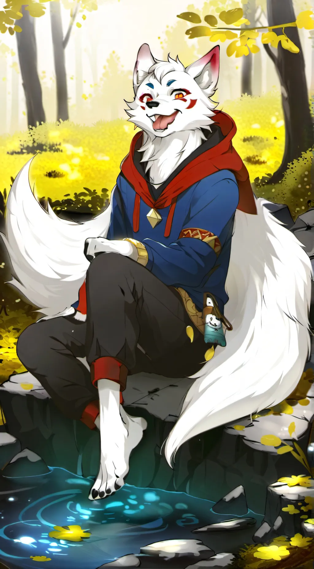 ai character: Neo background