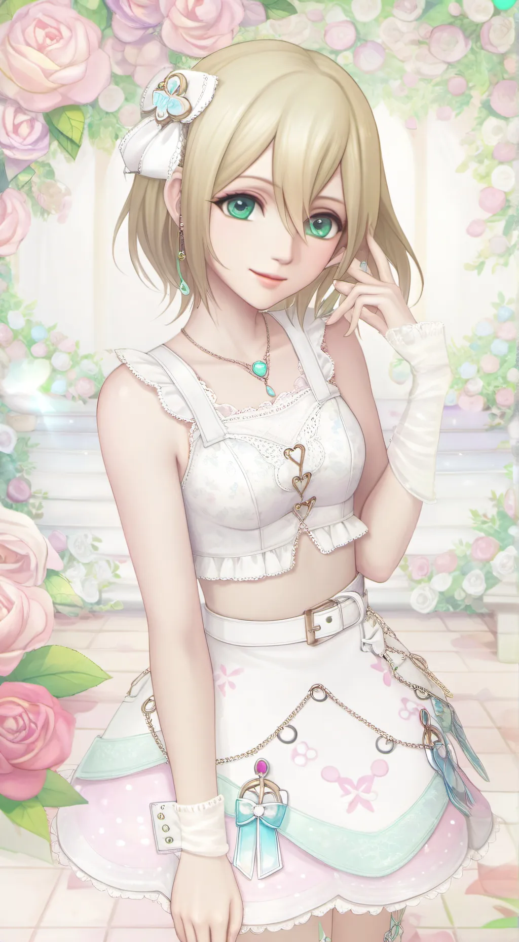 ai character: Amaryllis background
