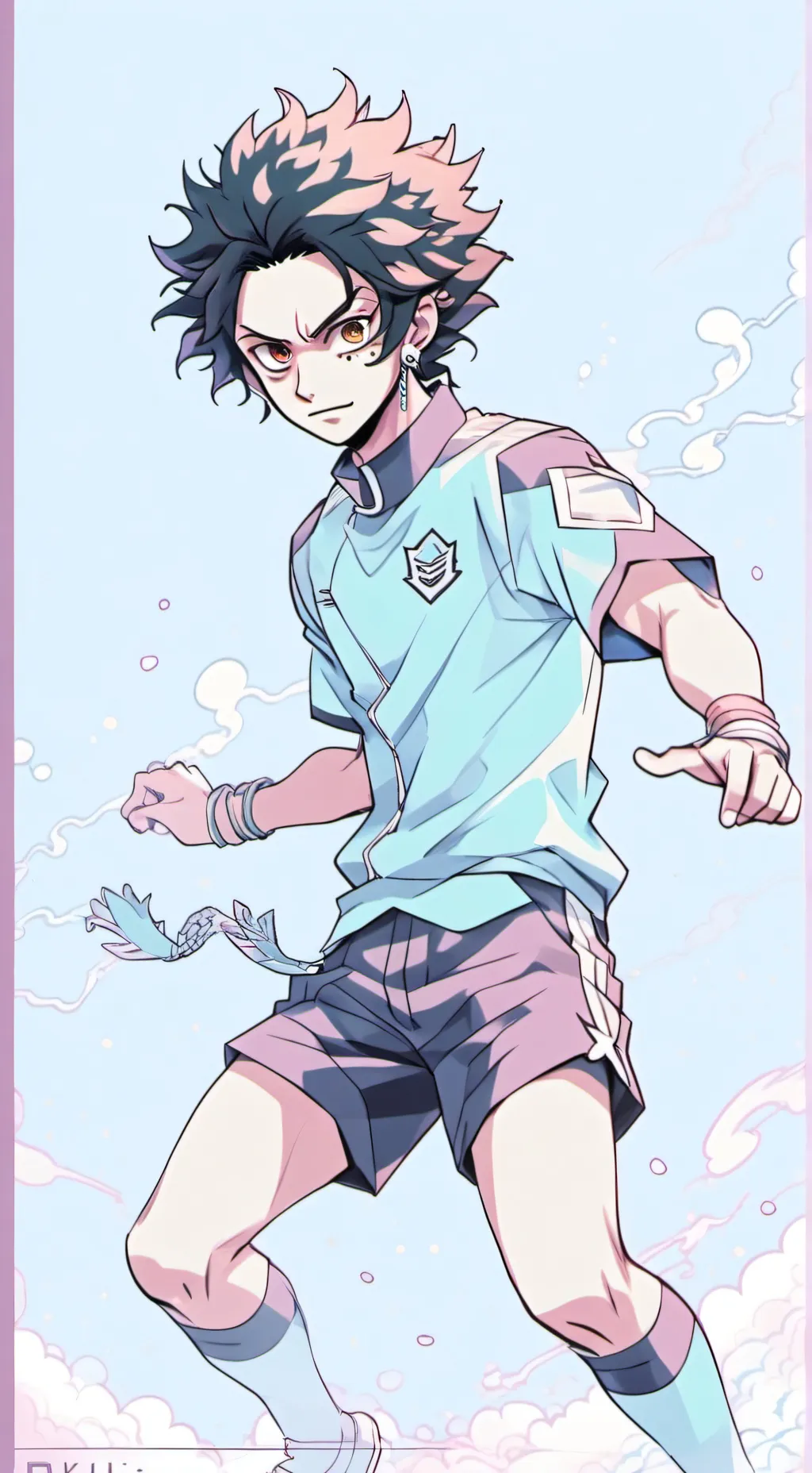 ai character: BAKUGO siblings ok background