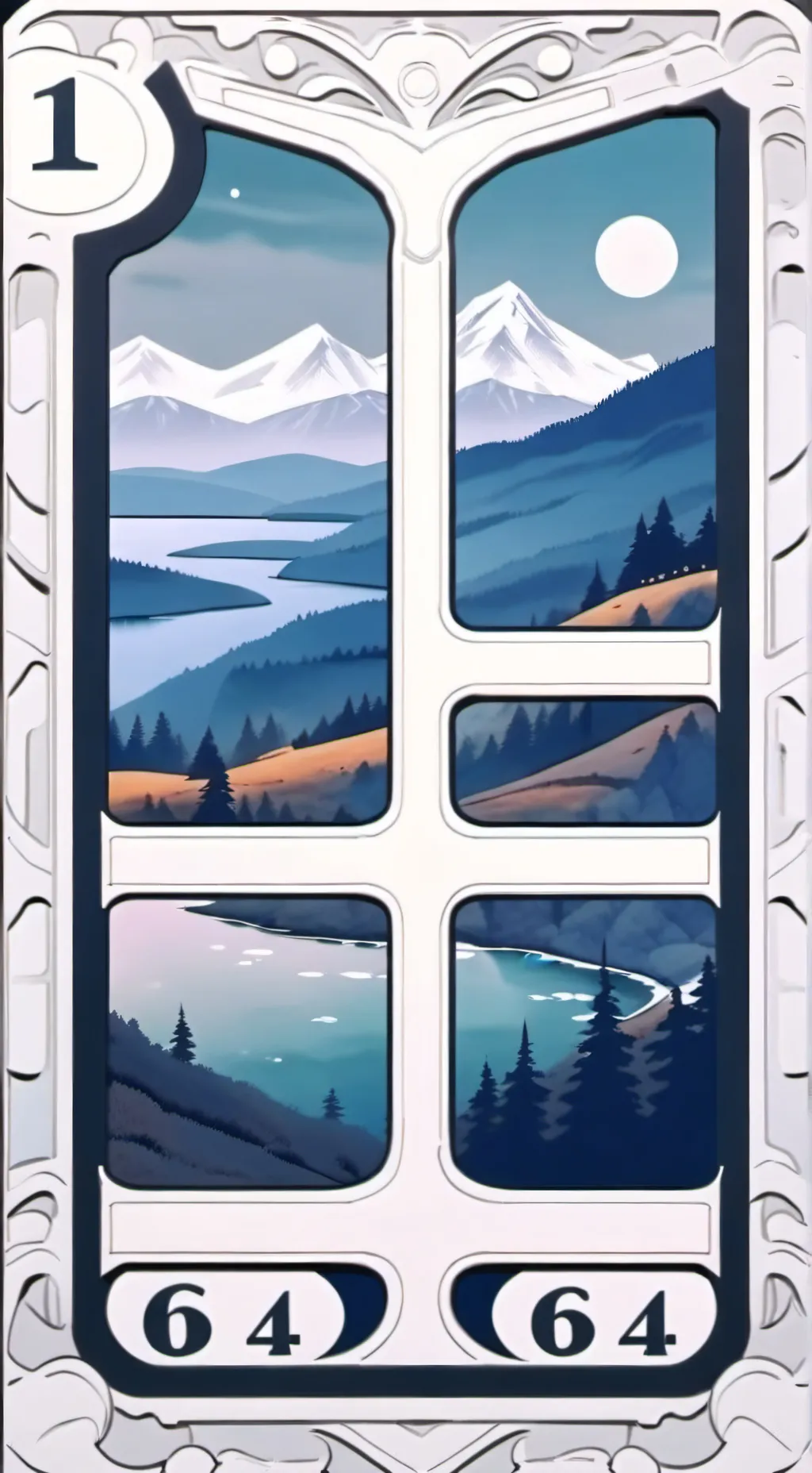 ai character: NumberBlocks! background