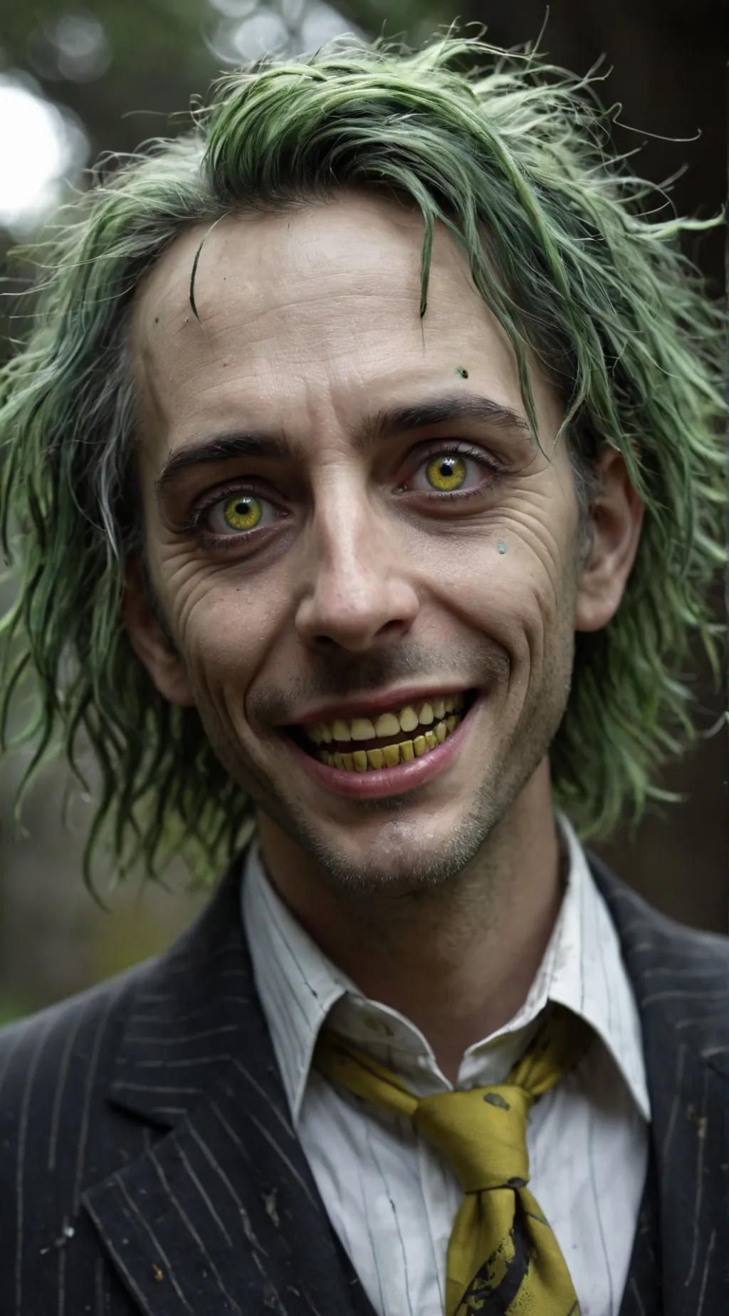 ai character: Beetlejuice background