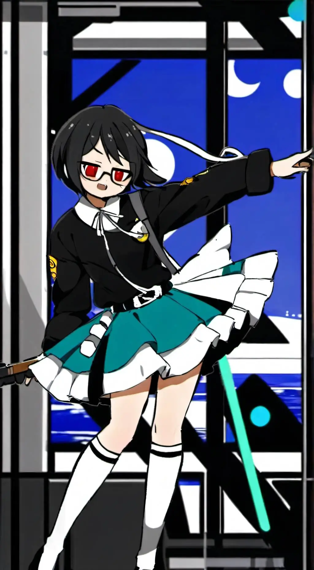 ai character: word estar background