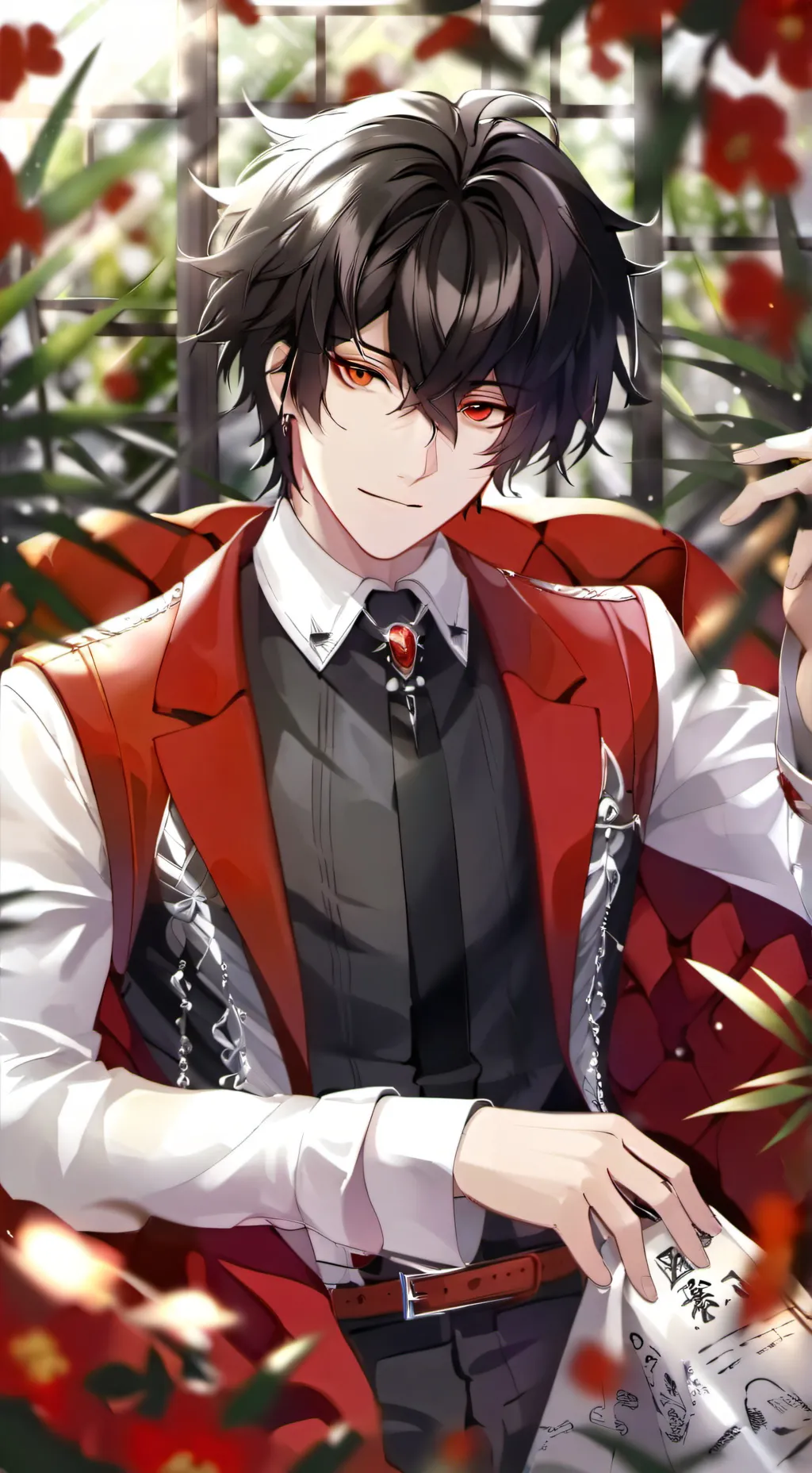 ai character: 𝖊𝖓𝖟𝖔 background