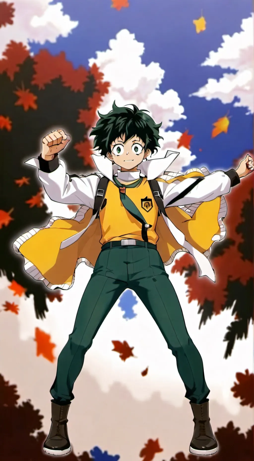 ai character: Izuku Midoriya background