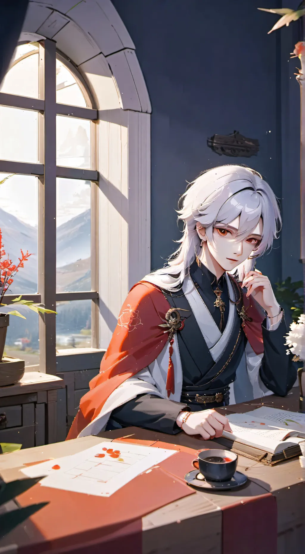 ai character: mike background