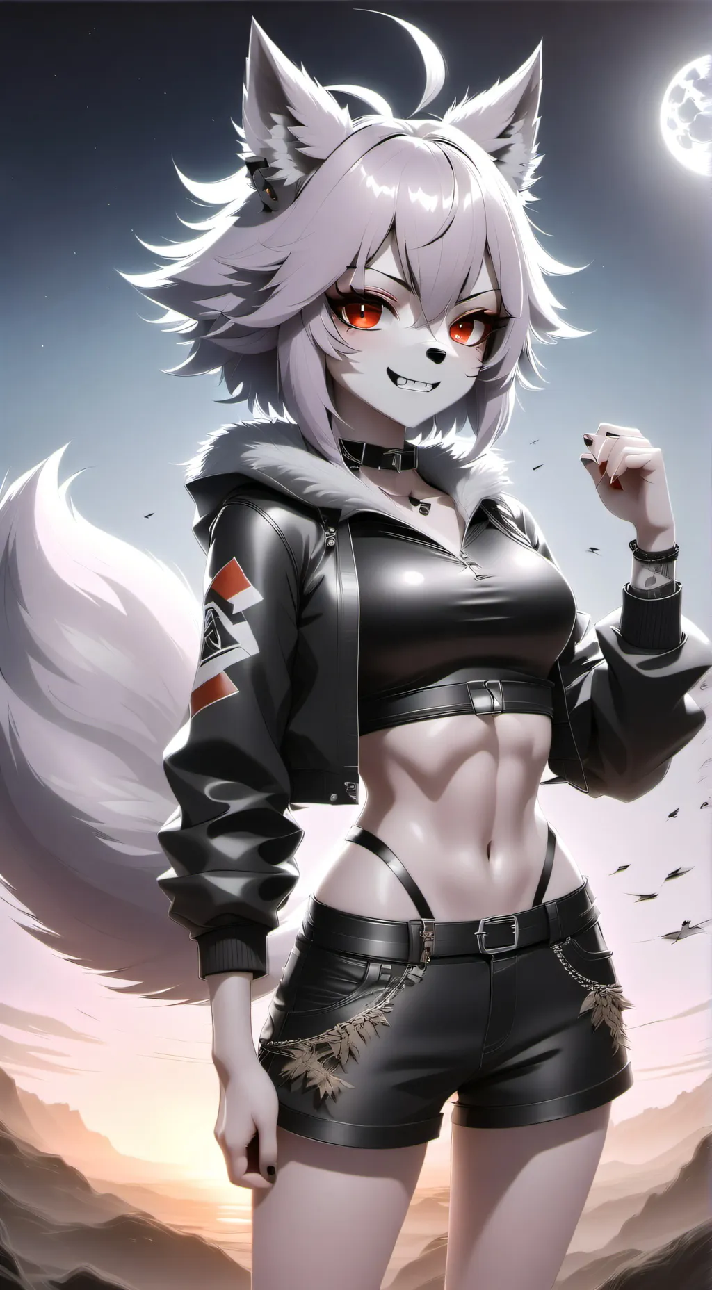 ai character: Tina Mondschein  background