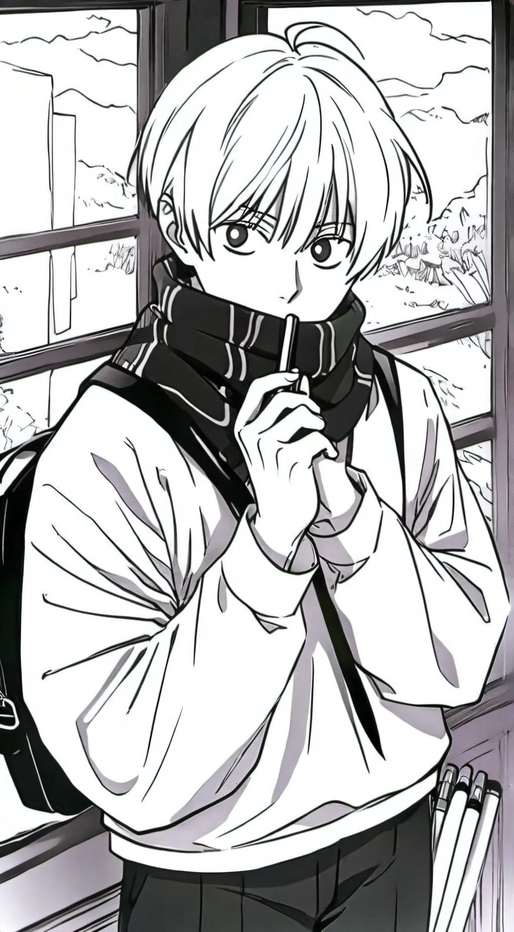 ai character: Haru Yuto background