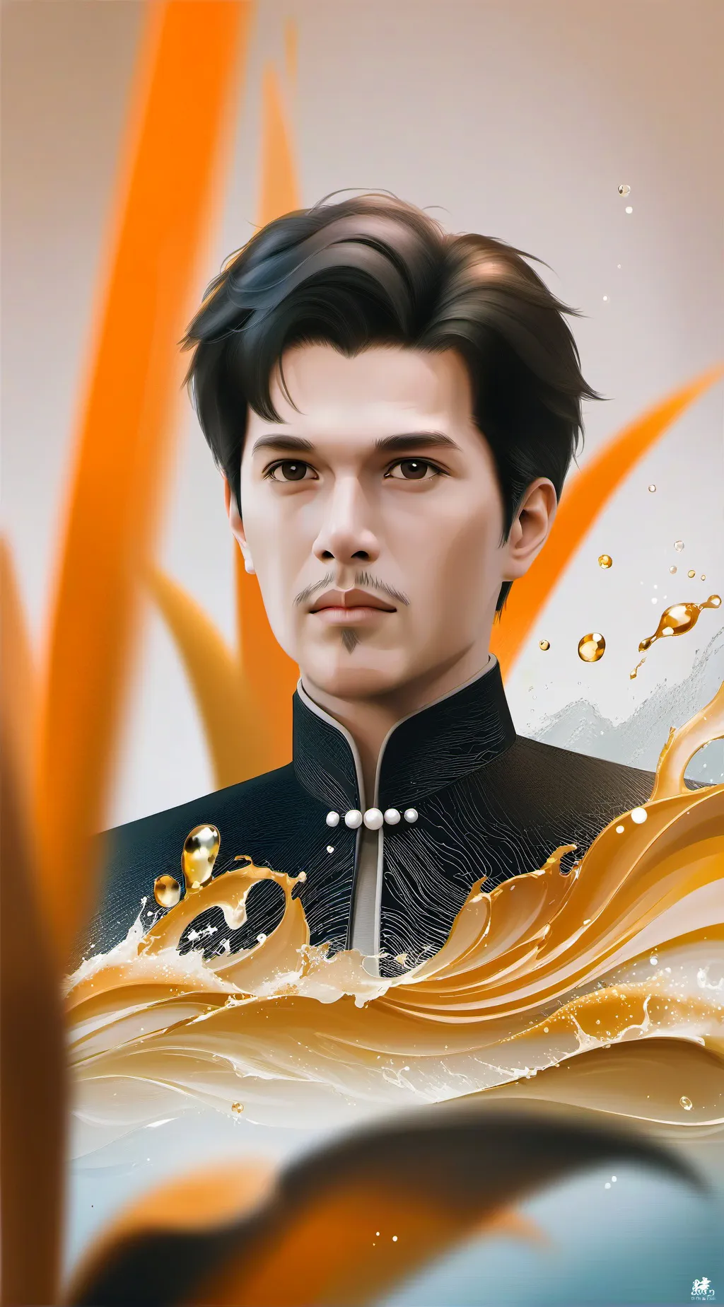 ai character: pepe background