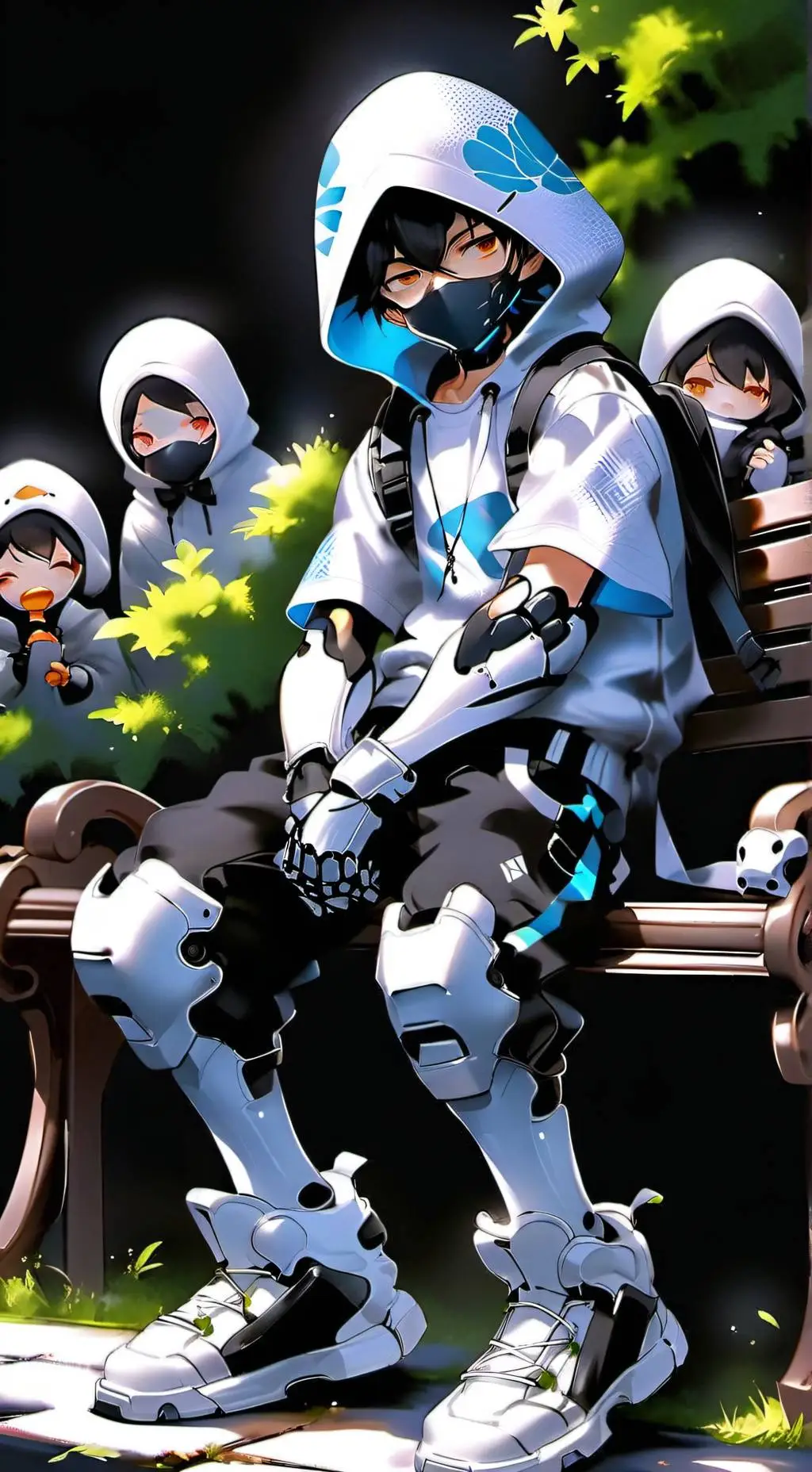 ai character: Asher  background