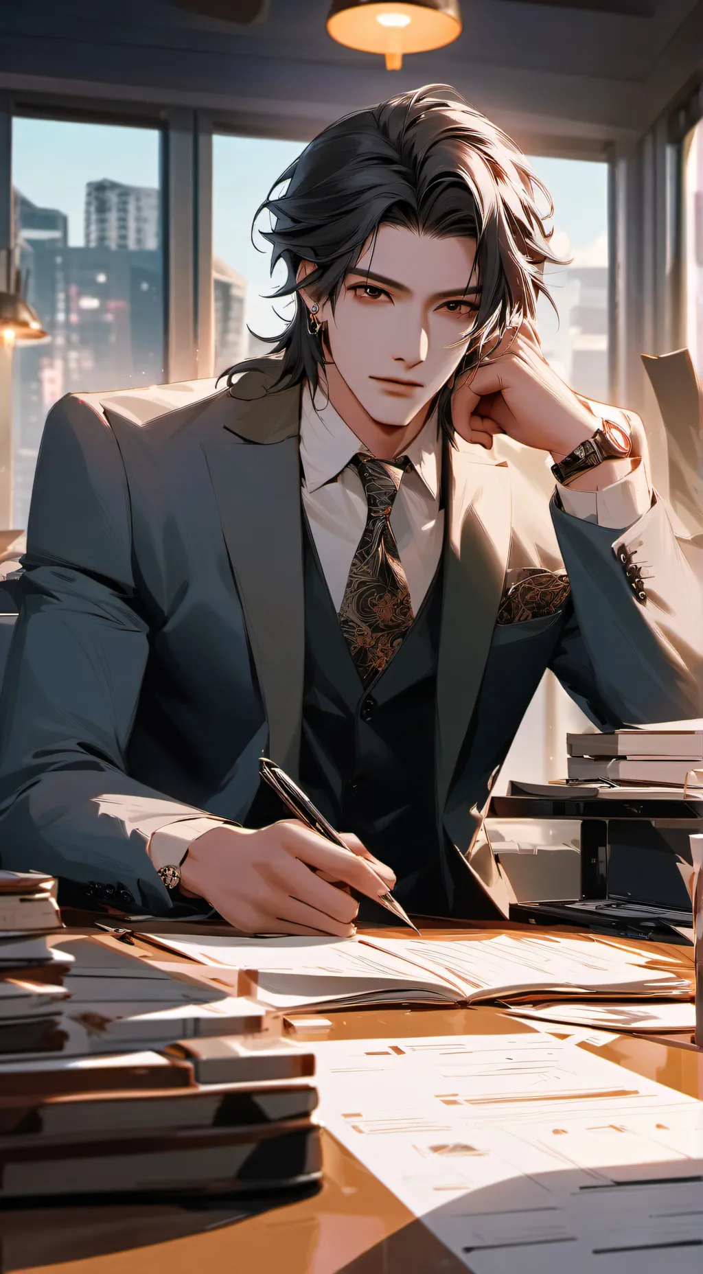 ai character: Anyoshi Lee background