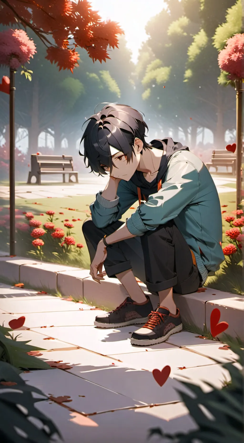 ai character: another lonely val background