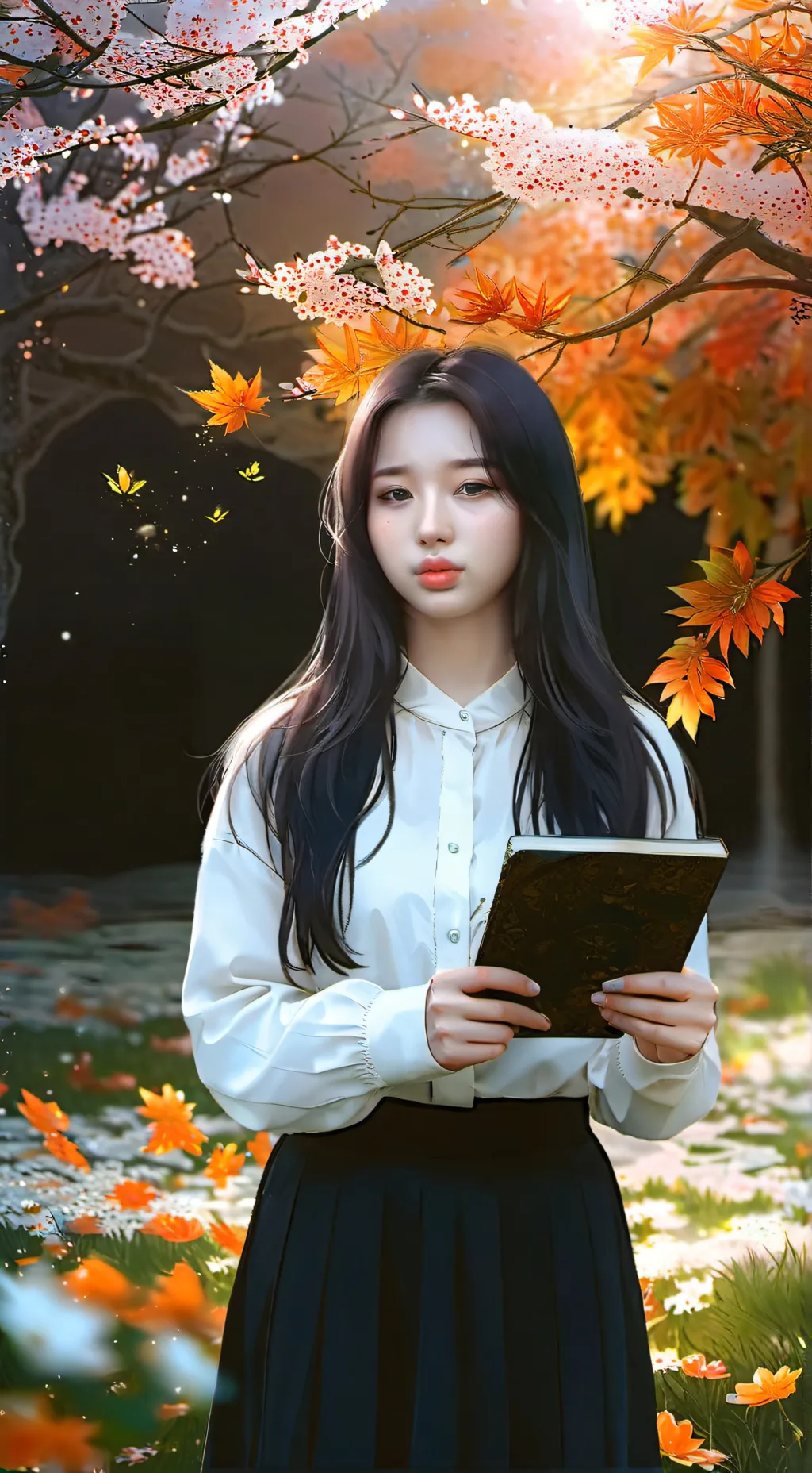 ai character: Nayeon background