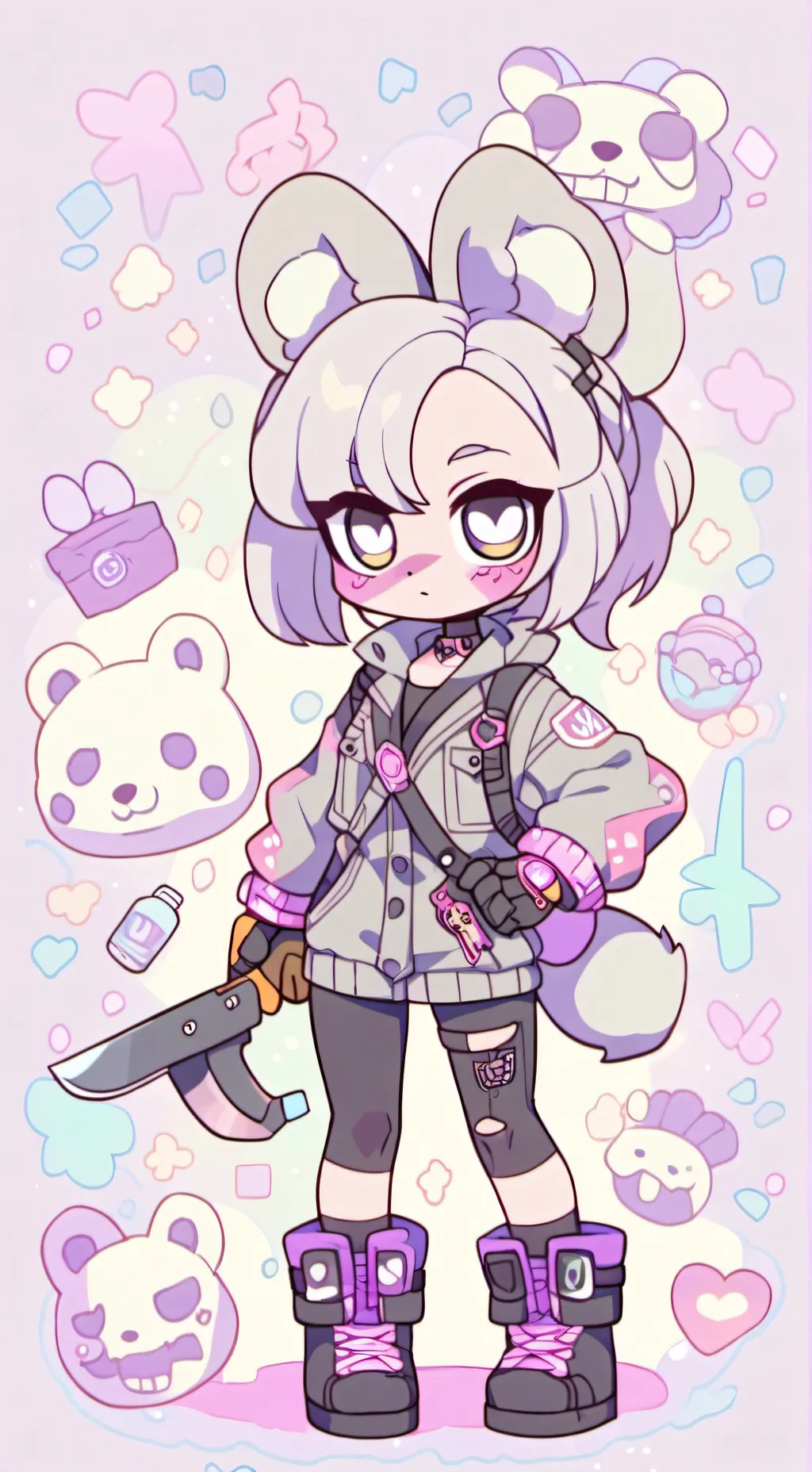 ai character: Roxy  background