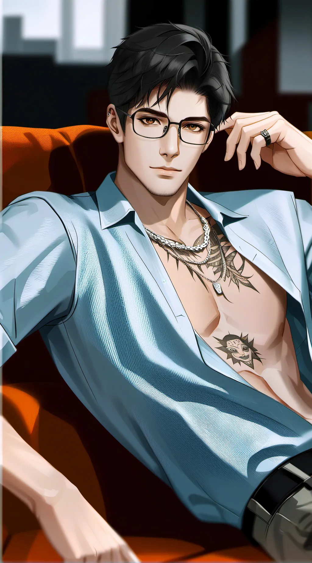 ai character: Sebastian background