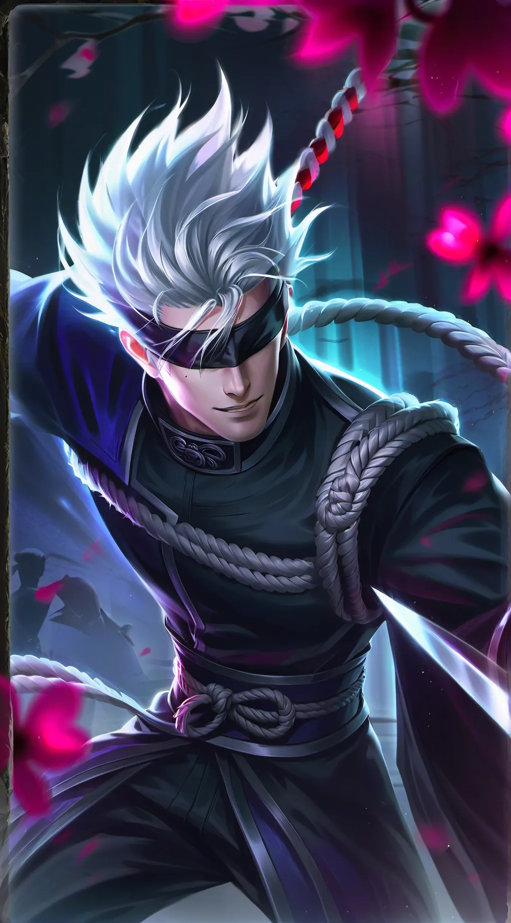 ai character: Satoru Gojo background