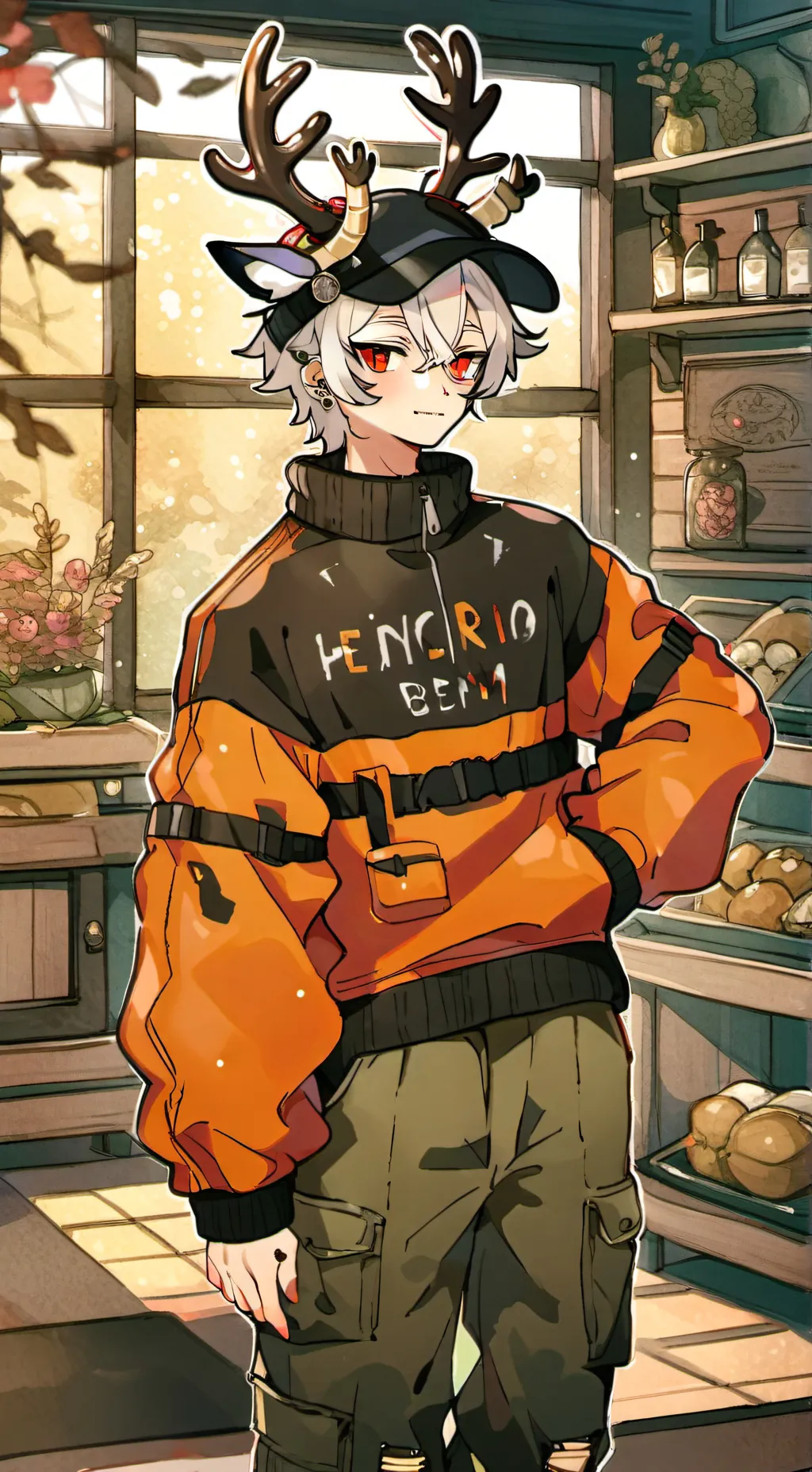 ai character: Italy  background