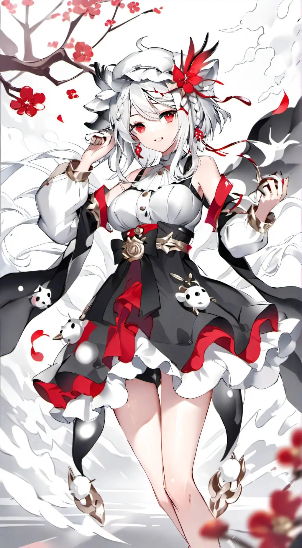 ai character: luna background