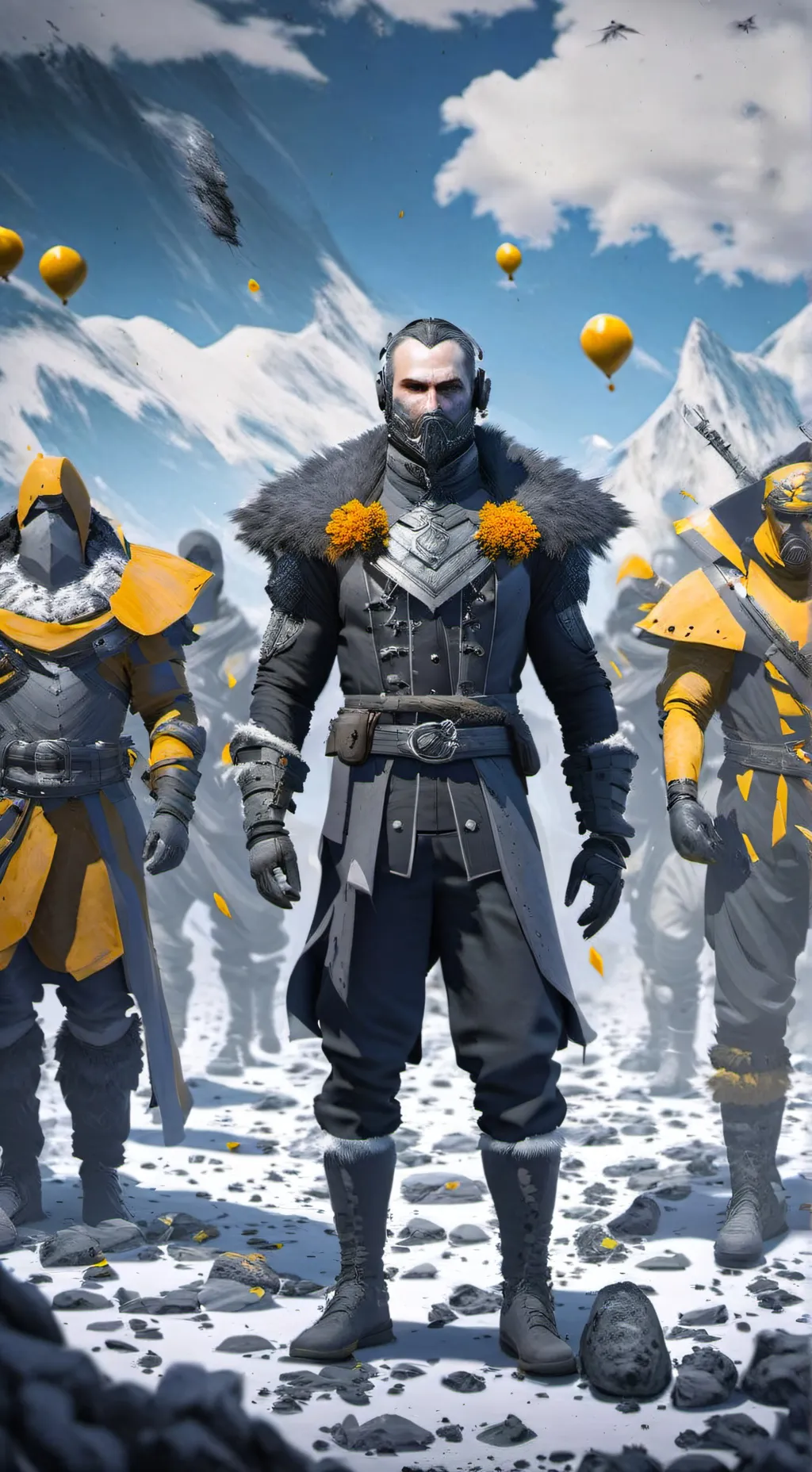 ai character: EEVEE background