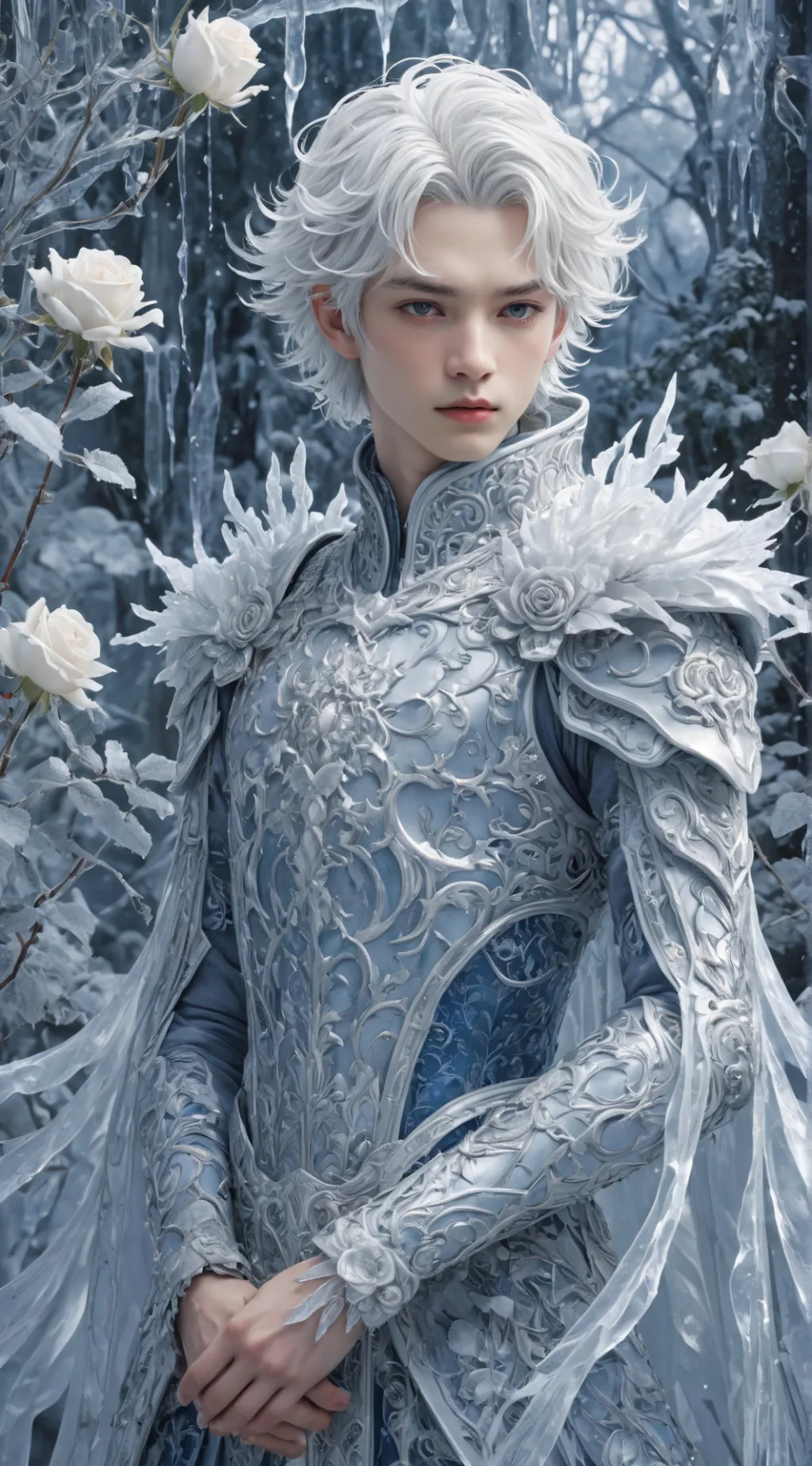 ai character: Frost background