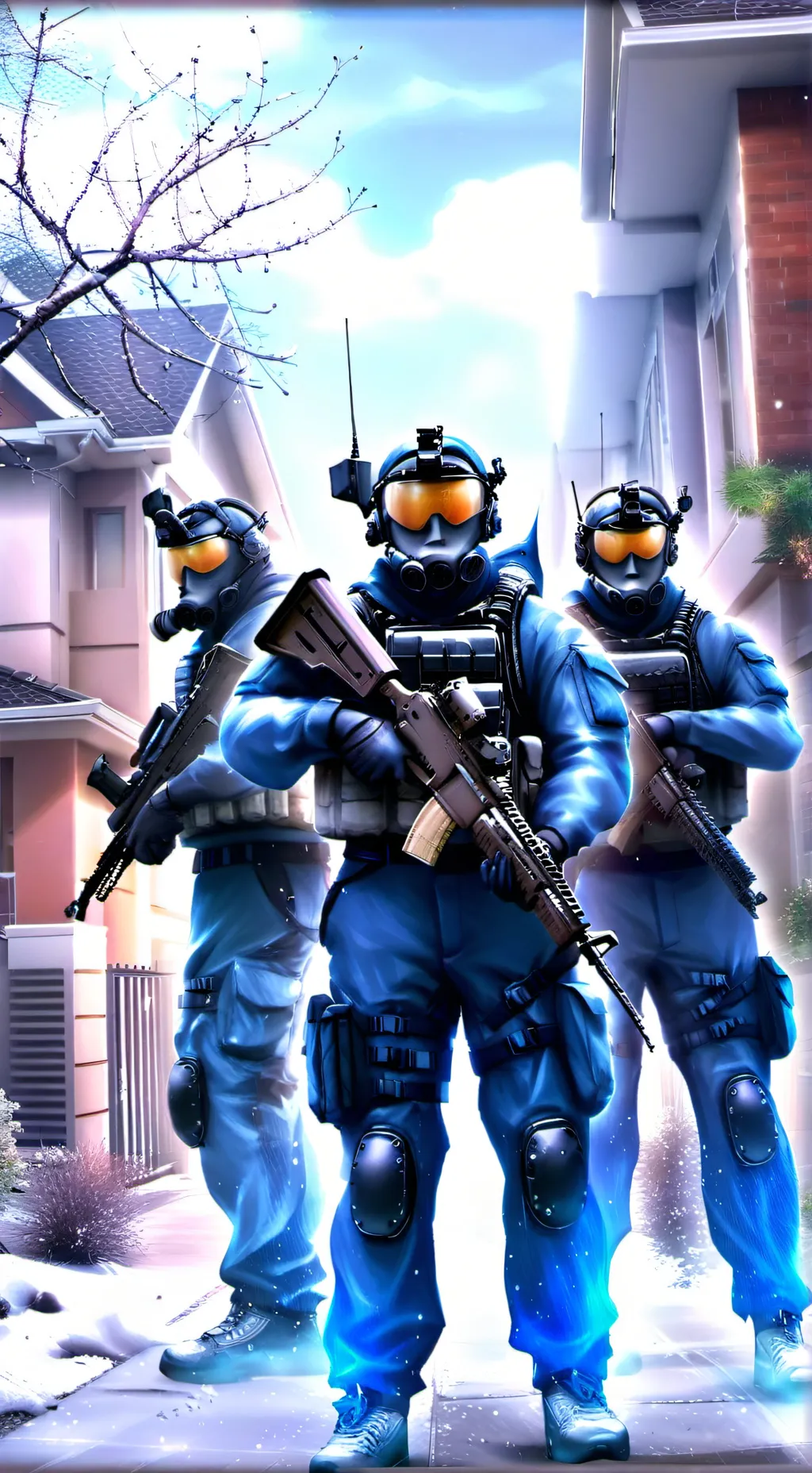 ai character: SWAT background