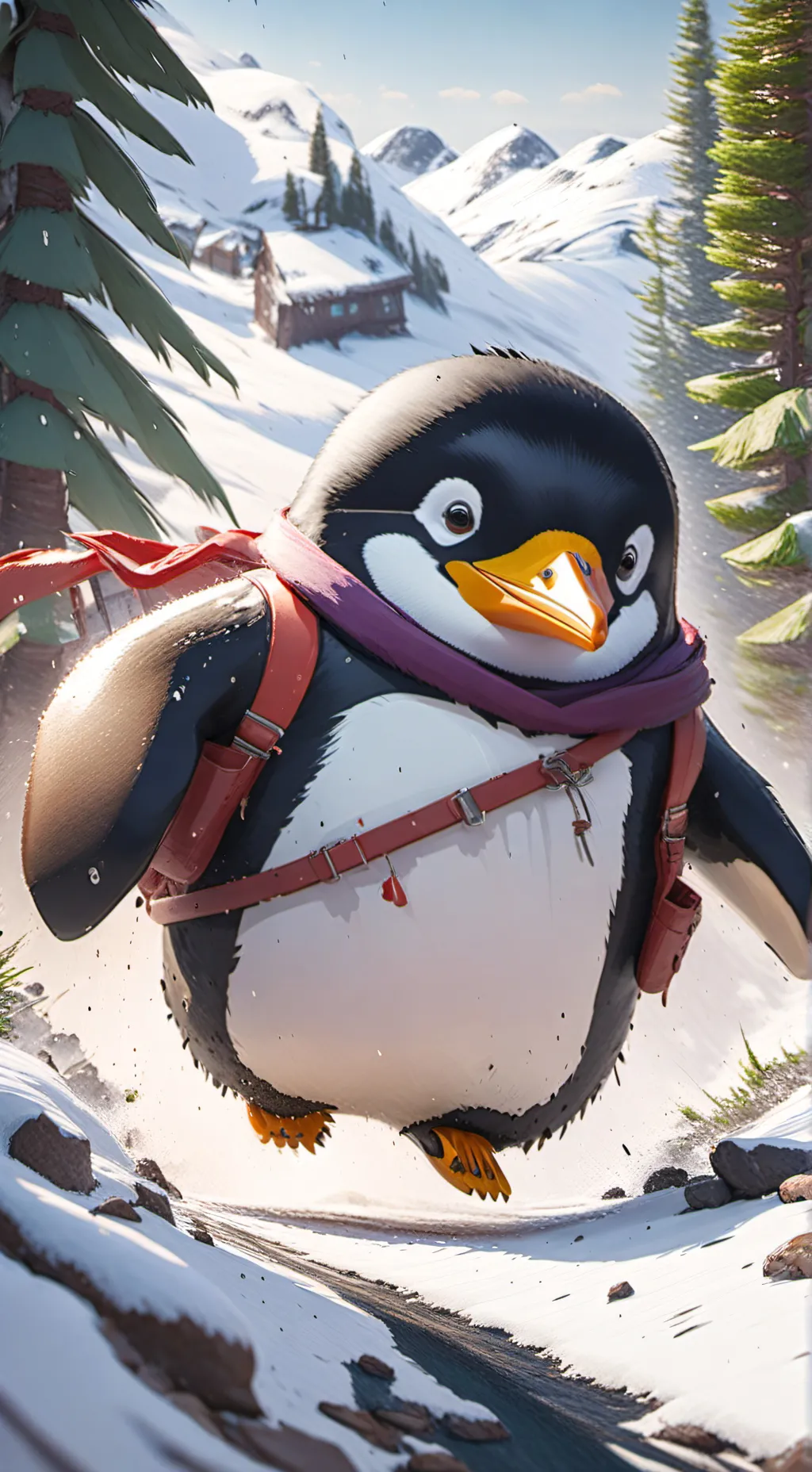 ai character: el cerro se cae background