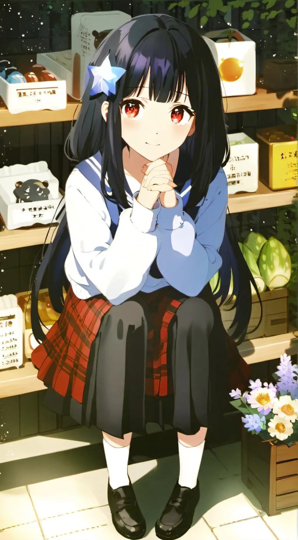 ai character: Ann background