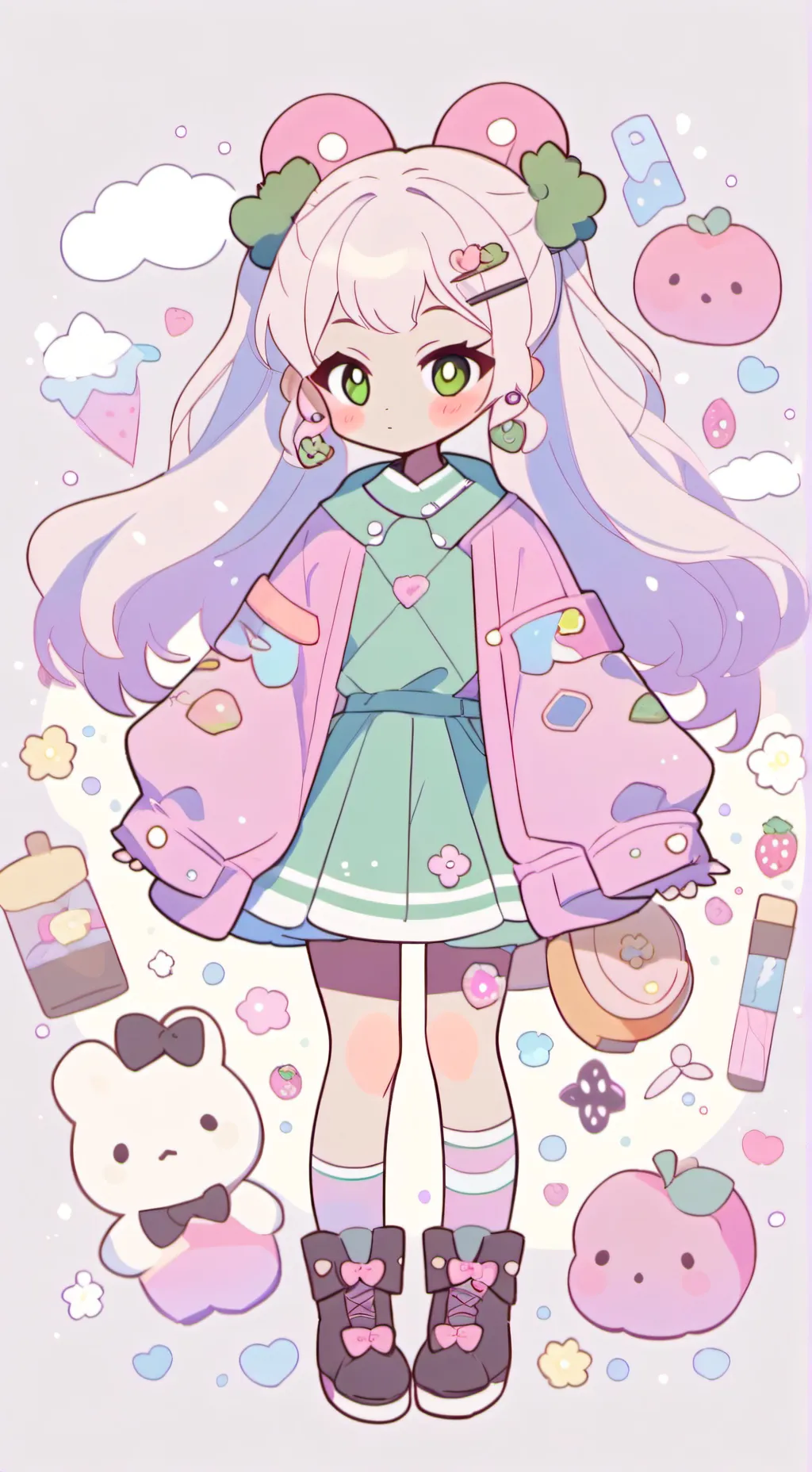 ai character: 🫰LOV🤞 background